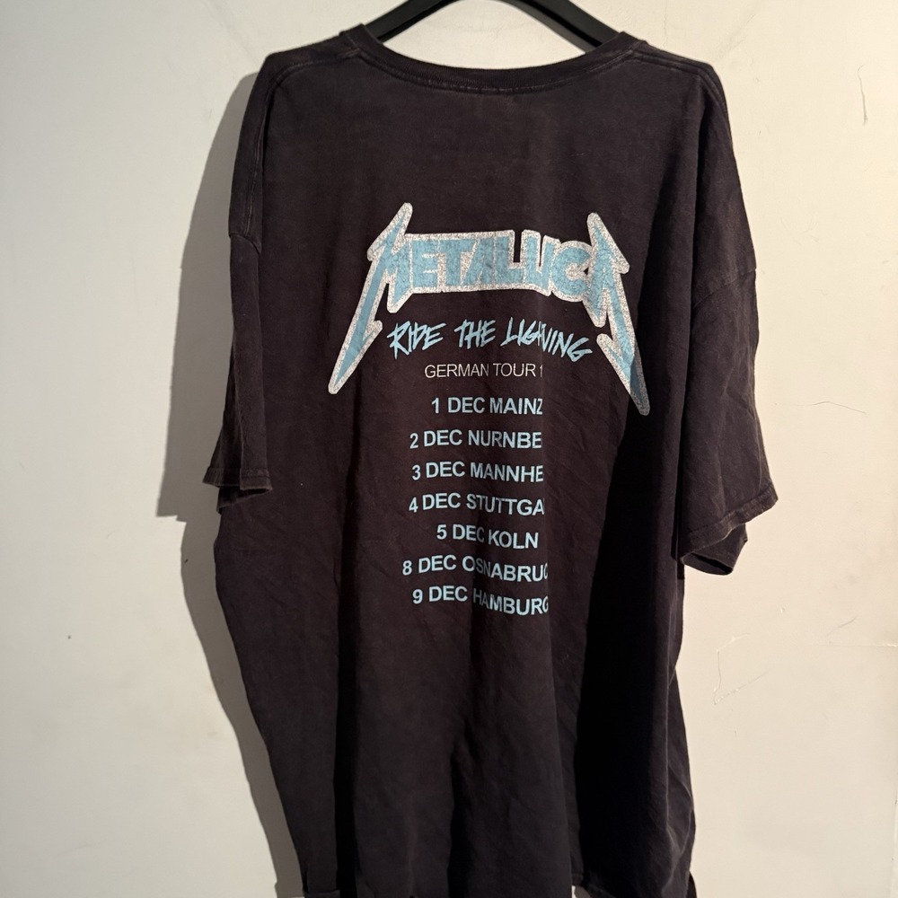 Metallica 3X Mens Tshirt Retro Vintage Inspired Grunge Rock Graphic Festival - Picture 4 of 5